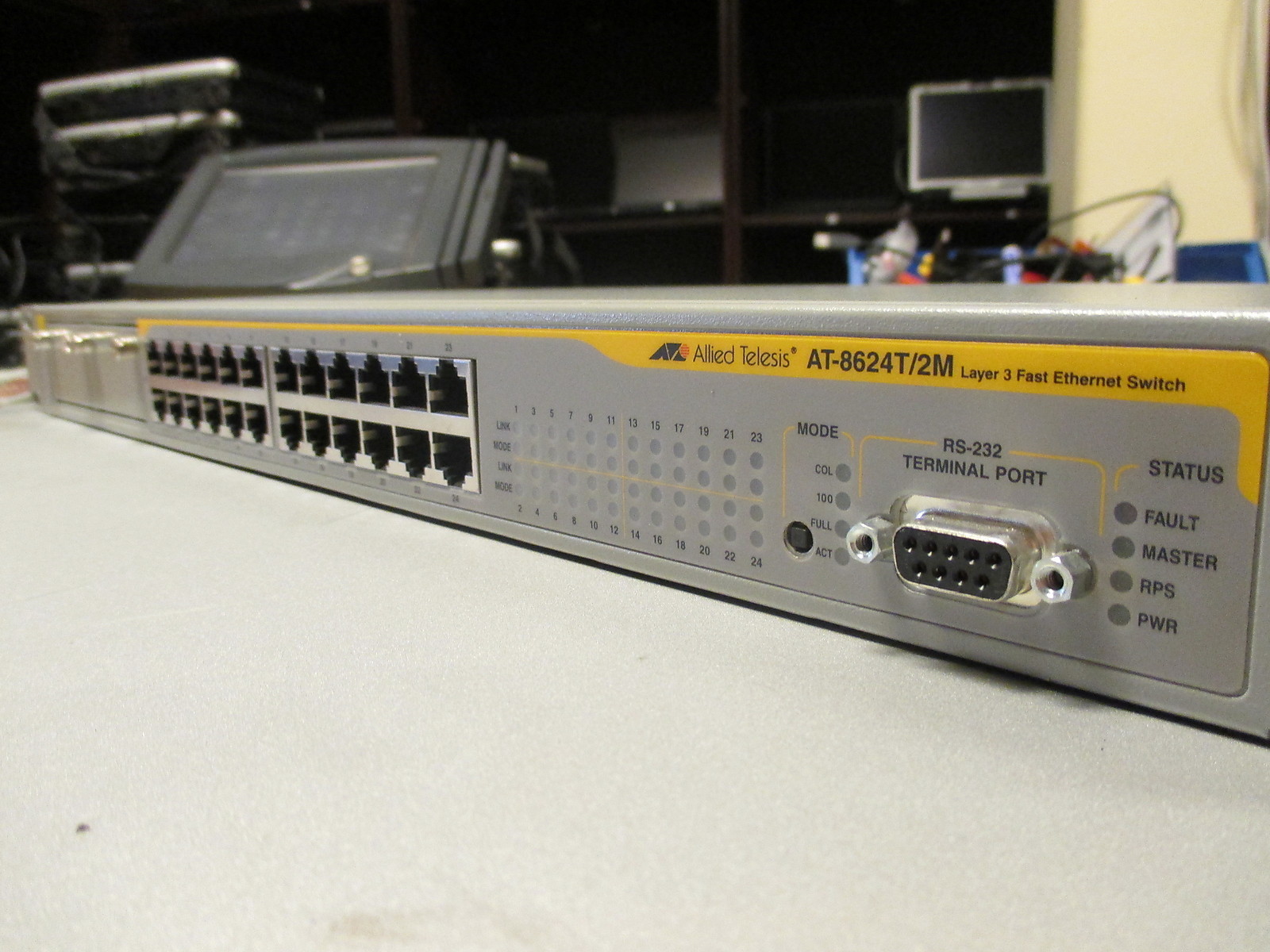 Allied Telesis AT-8624T/2M 24-Port L3 Layer 3 10/100 Managed Fast Network Switch