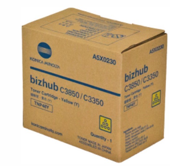 Konica Minolta TNP-48Y Yellow Toner Cartridge
