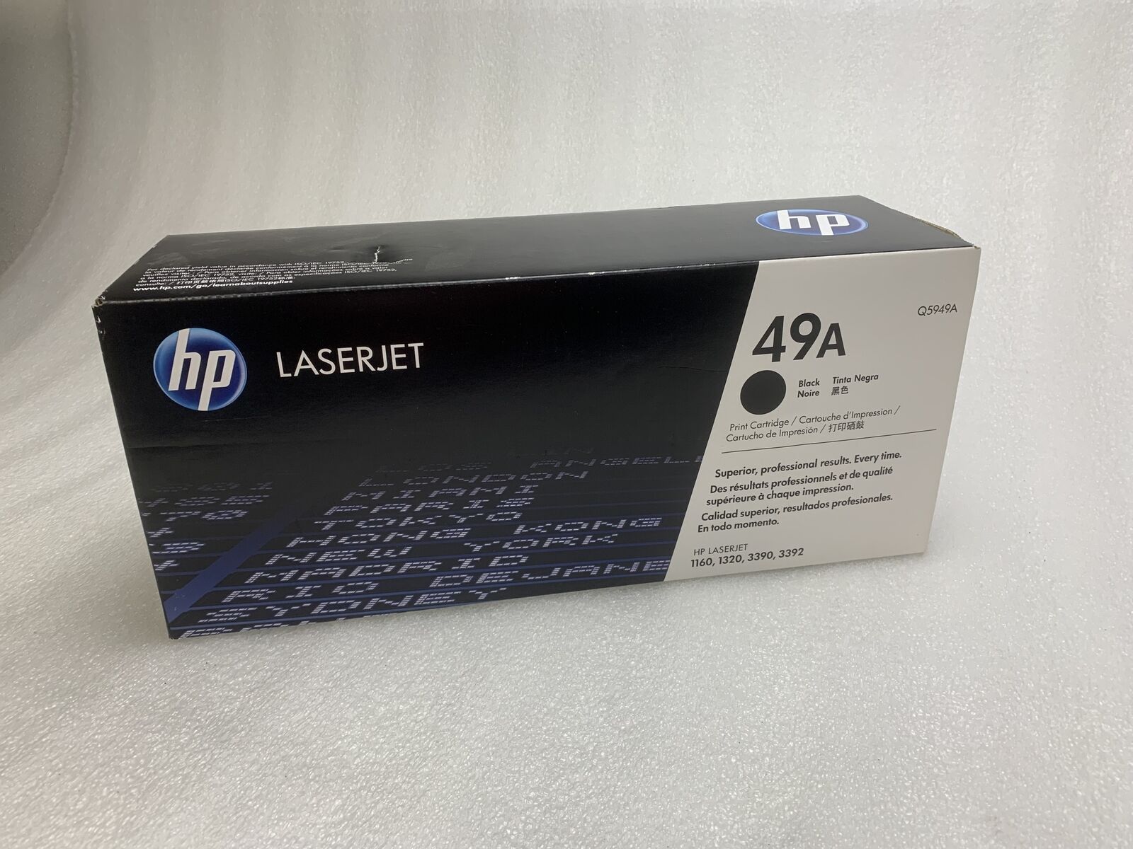 Genuine HP 49A Q5949A Genuine Black Toner Cartridge For LaserJet 1160 Sealed Box