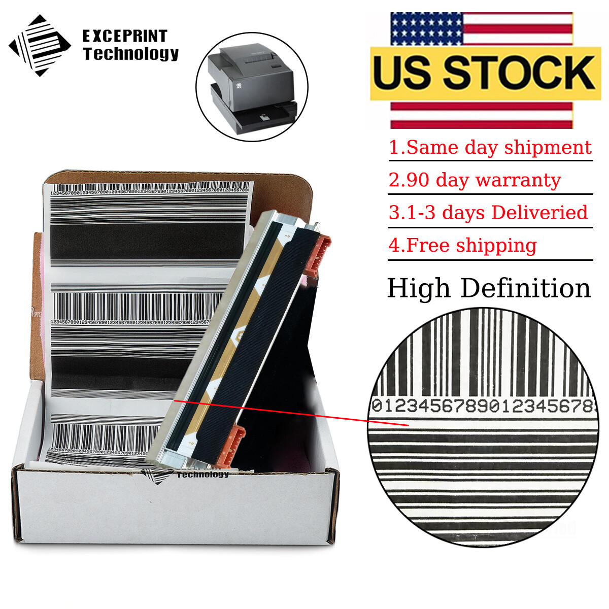 ✅ 9Pin Printhead for NCR 7167 7198 7197 POS Printer 497-0502074 7197-6001-9001 ✅