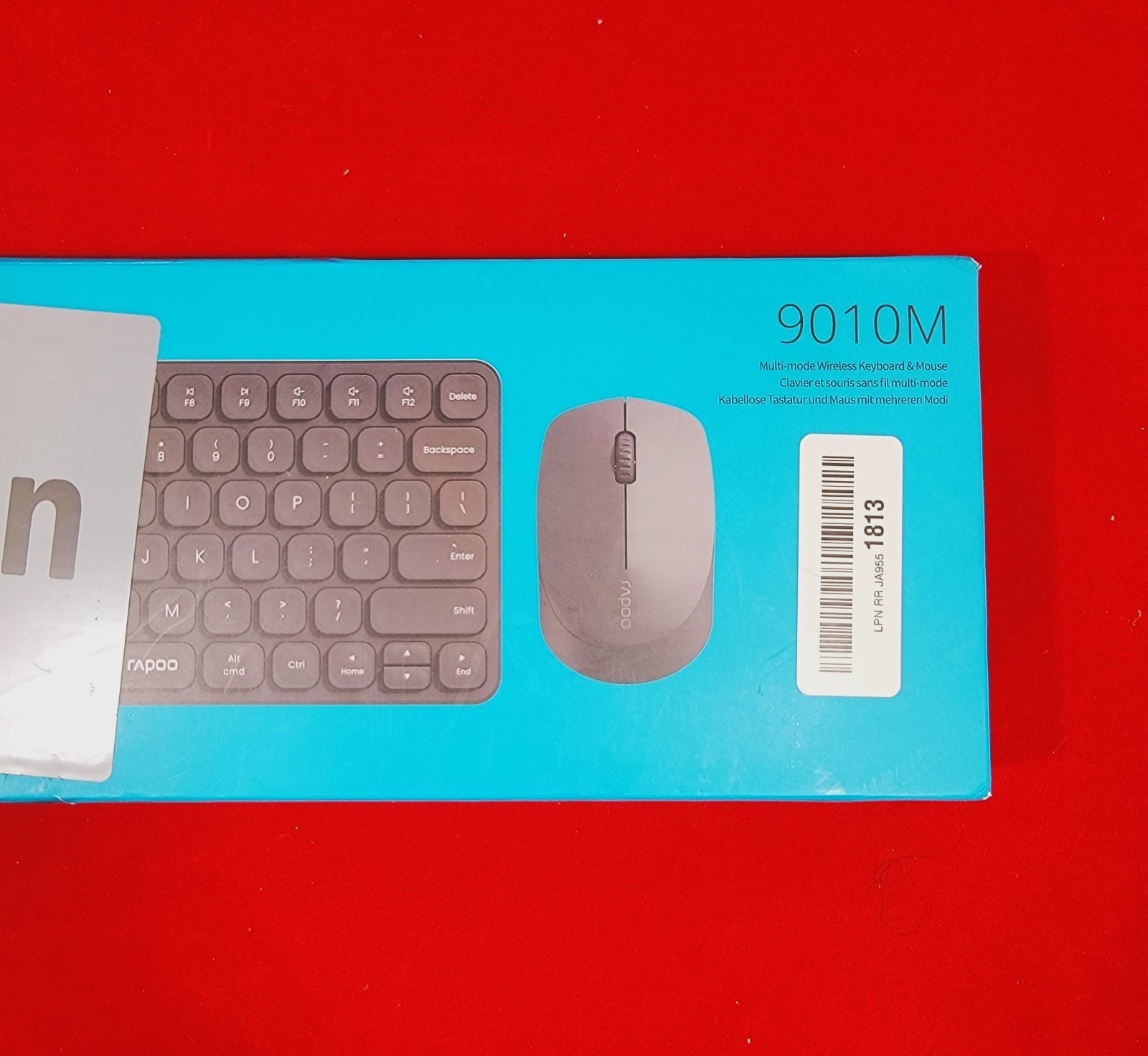 Rapoo 9010M Multi-Device Keyboard & Mouse, 2.4GHz/Bluetooth 5.0/4.0 Wire