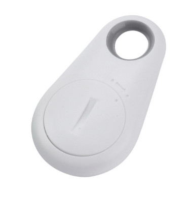 Water Drop Bluetooth-compatible Anti Lost Object Finder, White Opp