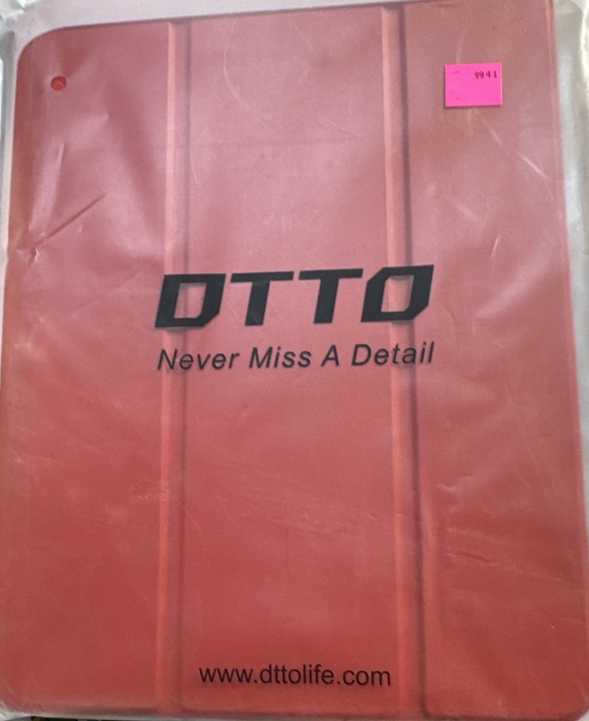 NEW 2020 Red DTTO for iPad Air 4 Case, 10.9 Inch