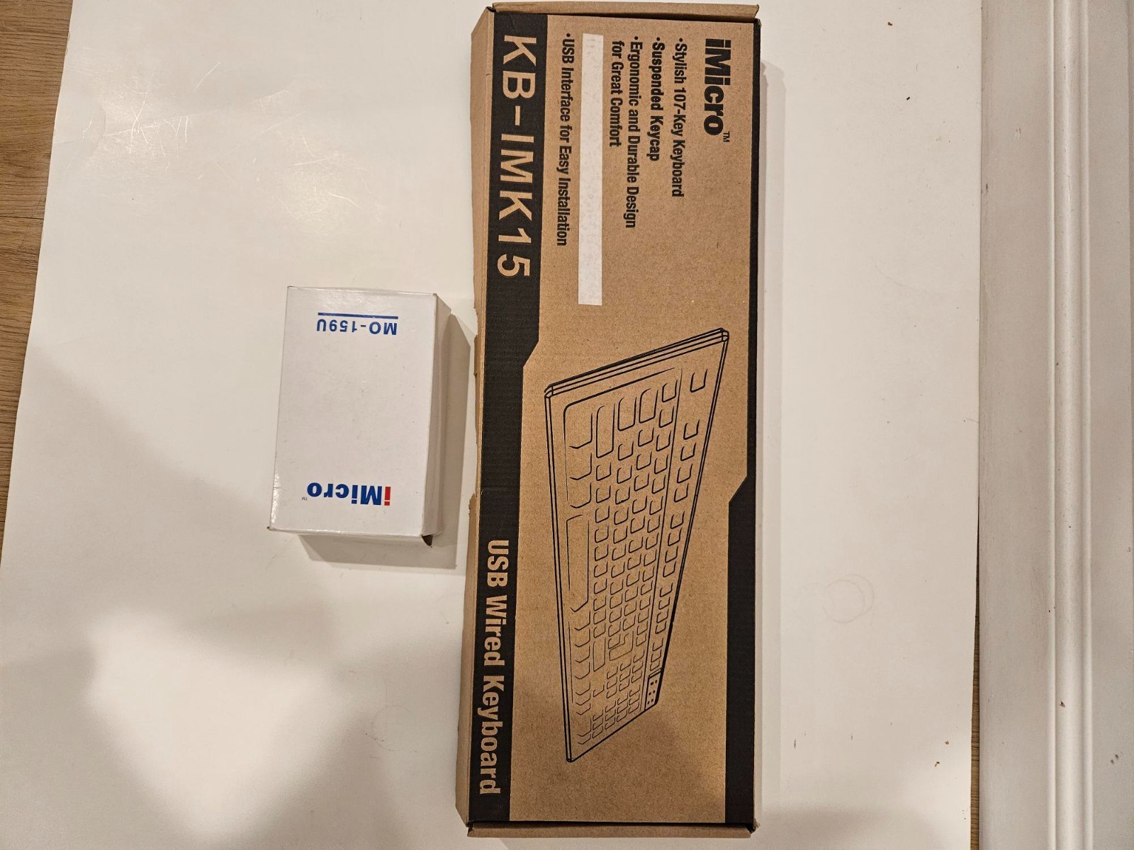 iMicro Wired USB Keyboard and Mouse