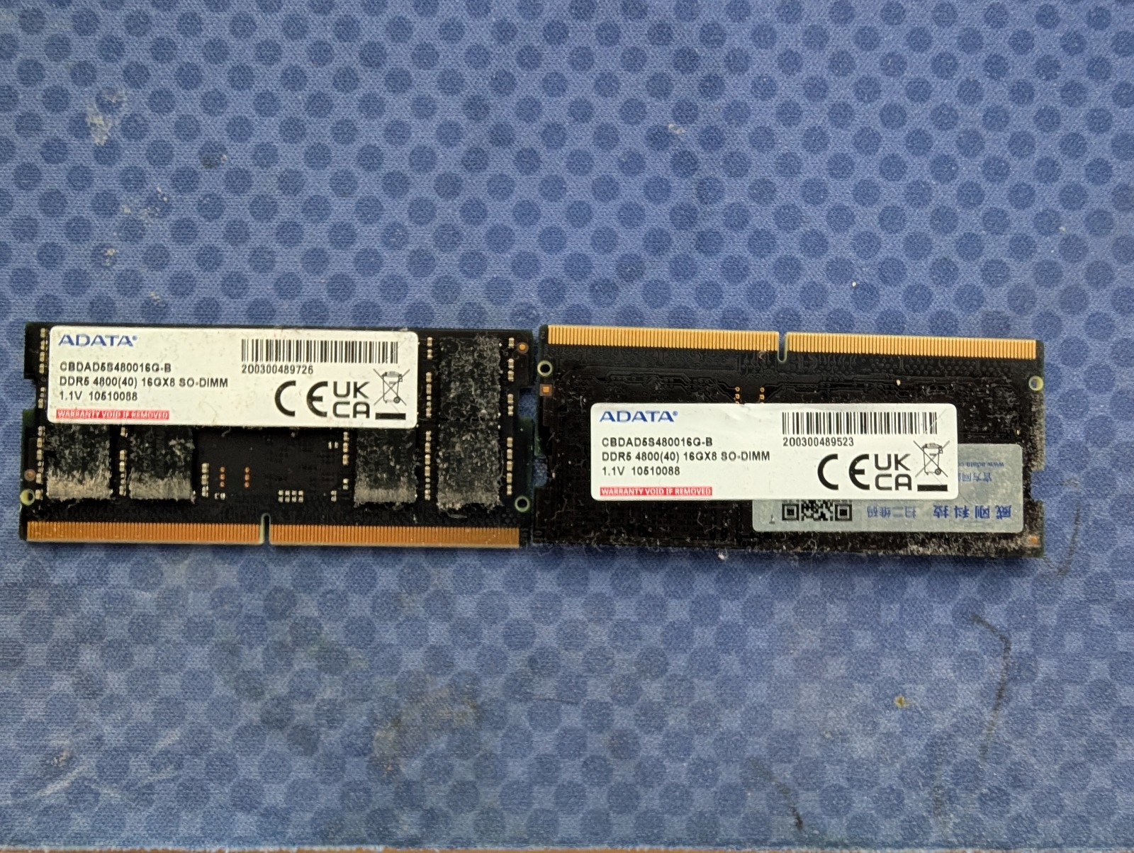 ADATA RAM 2x16gb DDR5 4800 SODIMM