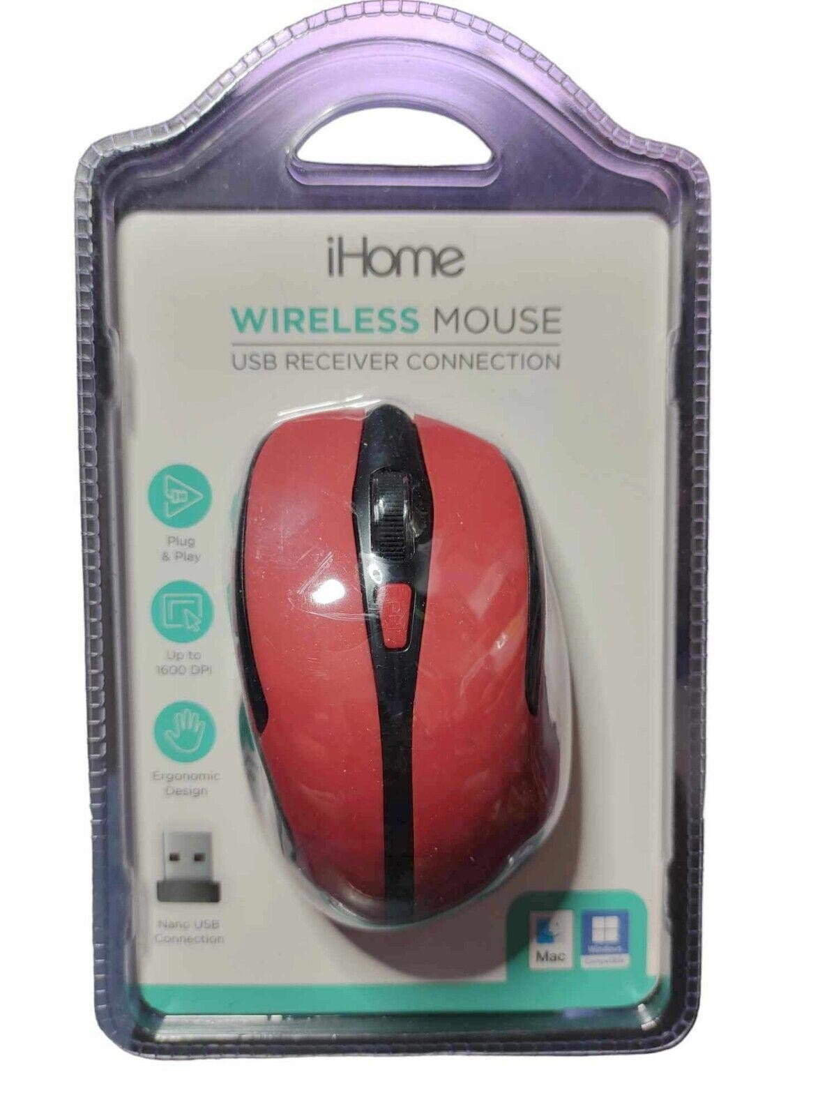 New iHome Wireless Mouse for Mac & PC Windows Only blue or black colors left