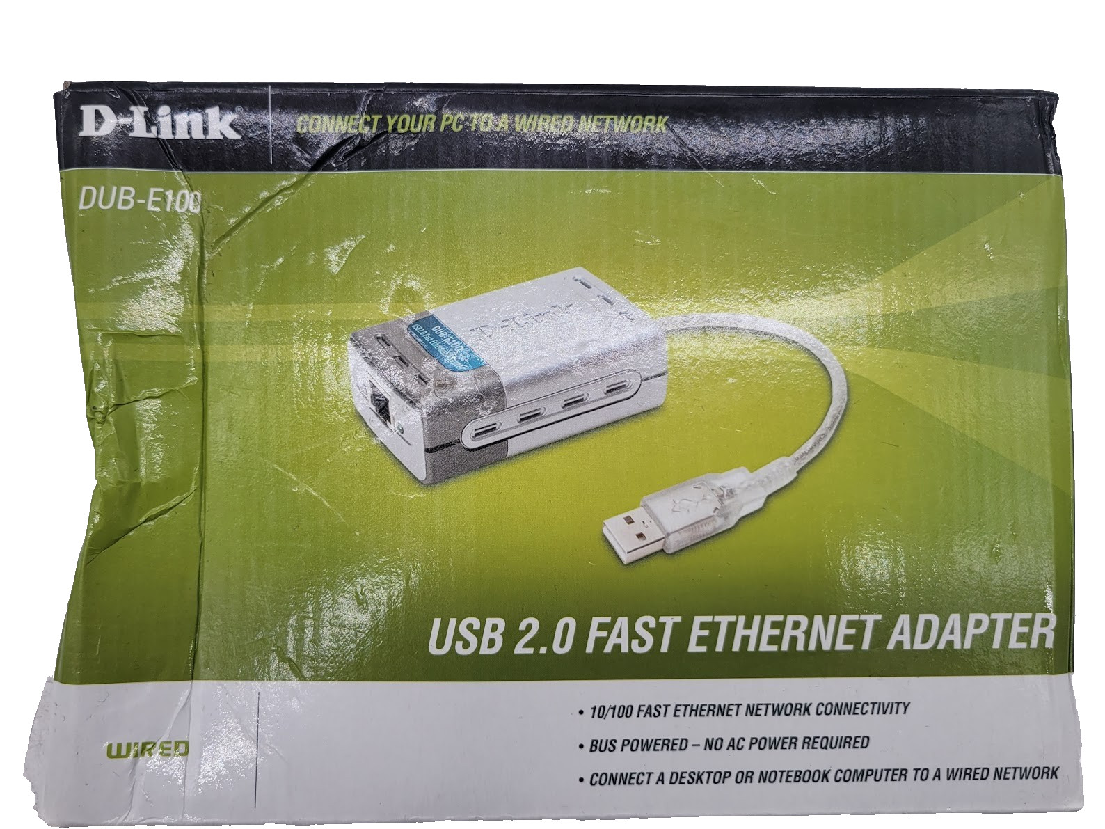 D-LINK DUB-E100 USB 2.0 FAST ETHERNET ADAPTER