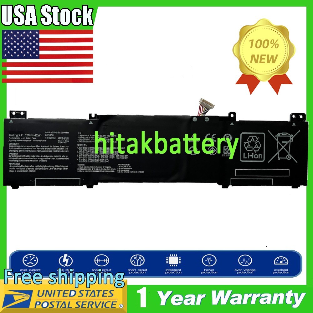 B31N1822 Laptop Battery For ASUS Q406DA-BR5T6 ZenBook Flip 14 UM462DA UX462DA