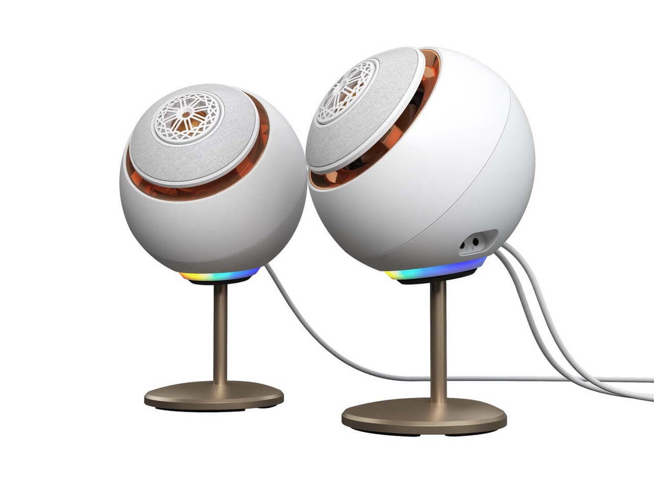 Creative Labs Pebble Nova 2.0 USB-C Desktop Speakers - Bluetooth 5.3, RGB