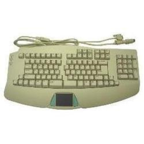 BTC Ergo AT PS2 KEYBOARD Serial or ps/2 mouse TOUCHPAD 8140m VINTAGE NEW RARE