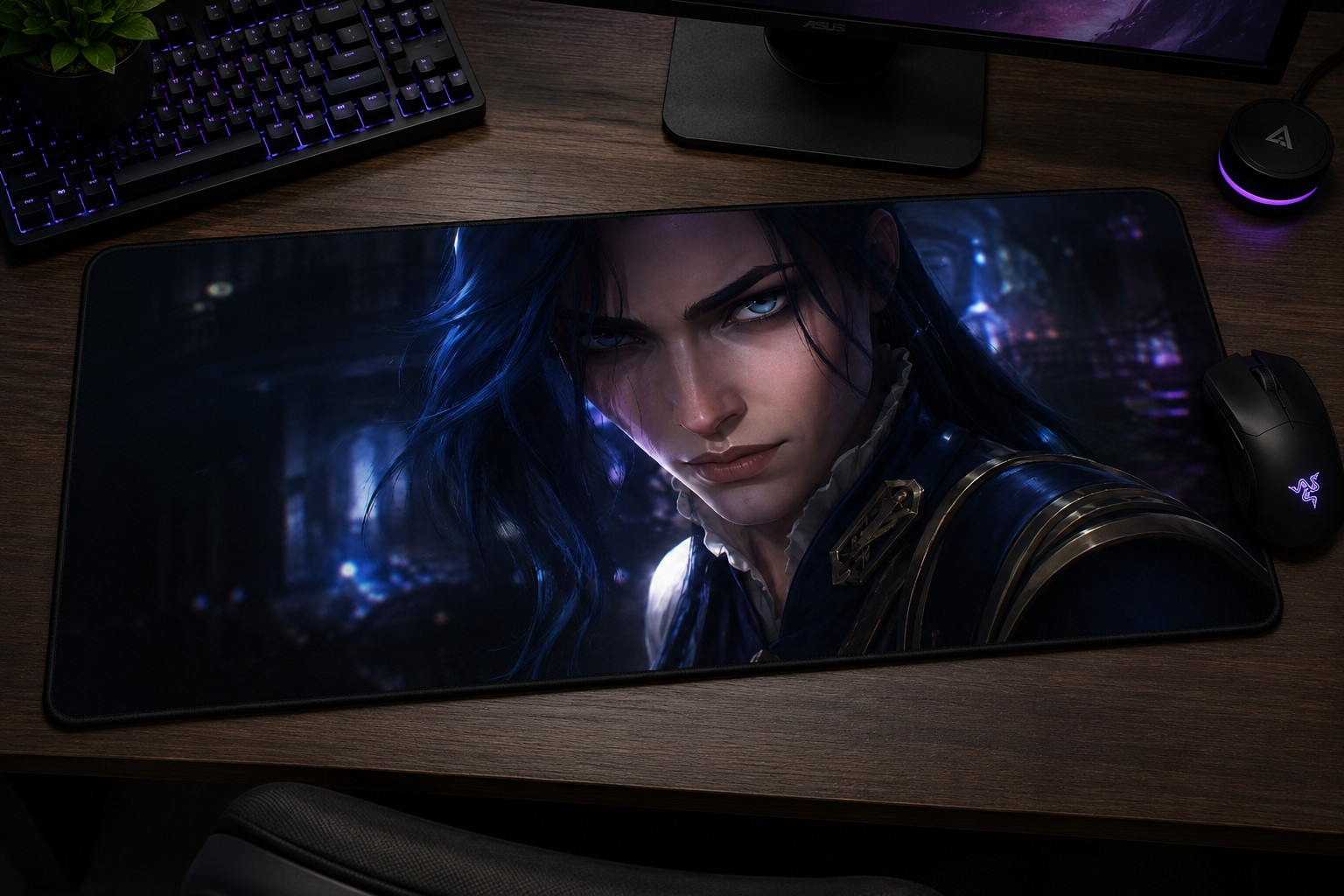 Caitlyn Arcane Mouse Pad XXL Gaming Mat Vi Jinx Ekko league of legends  Arcane