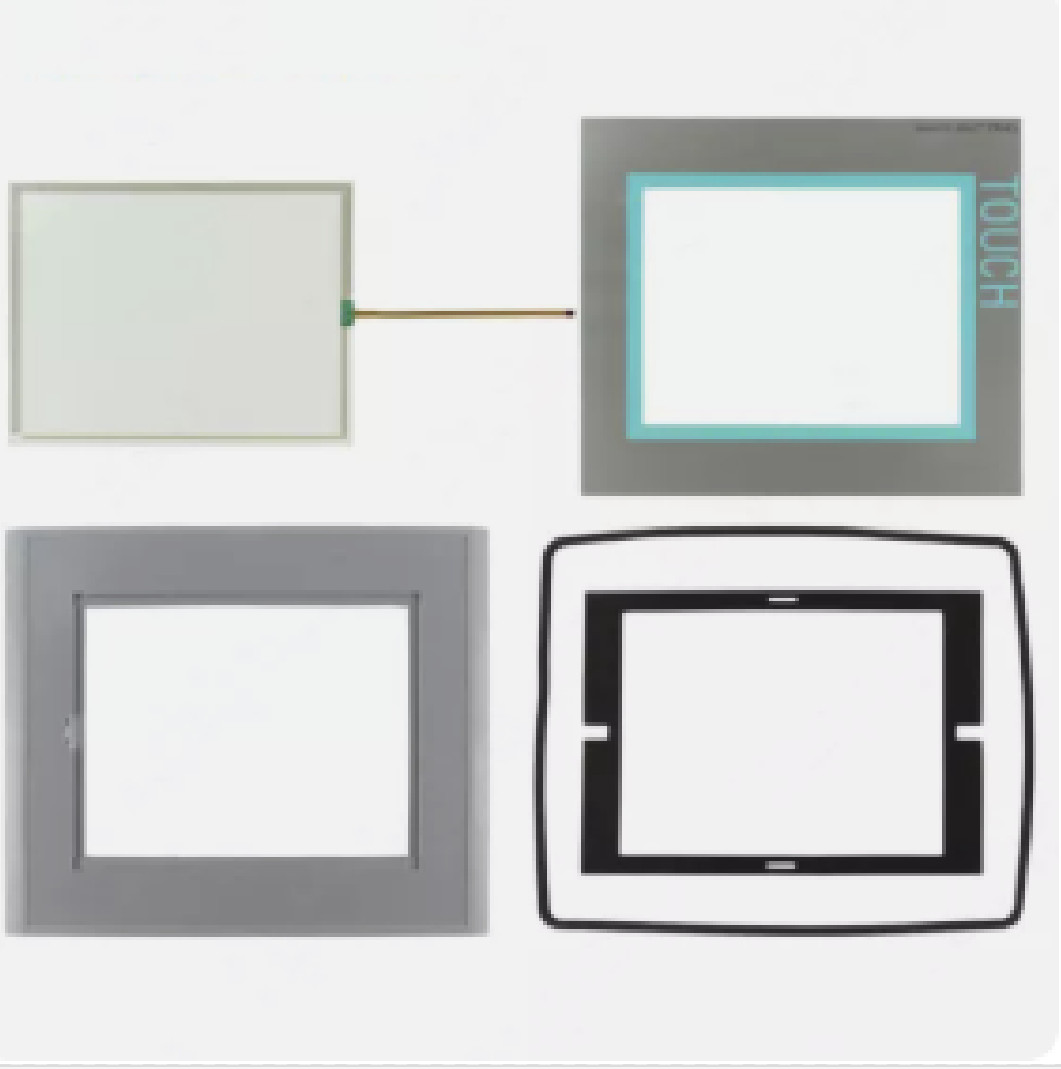 1Pc 6AV6643-0CD01-1AX1 Front Case for 6AV6 643-0CD01-1AX1 + Touchscreen+Overlay