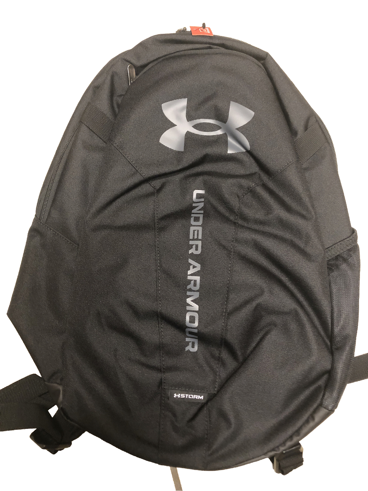 Under Armour UA Hustle Lite Storm Backpack Black Fits a 15” Laptop Pack 1364180