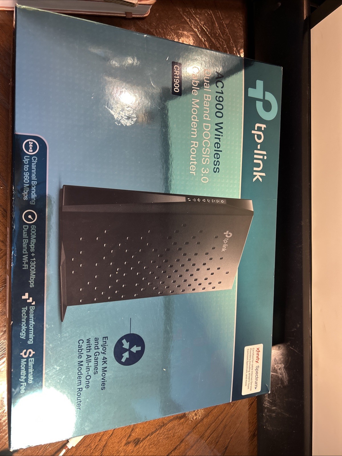 TP Link AC1900 Cable Modem Router MIB in excellent condition