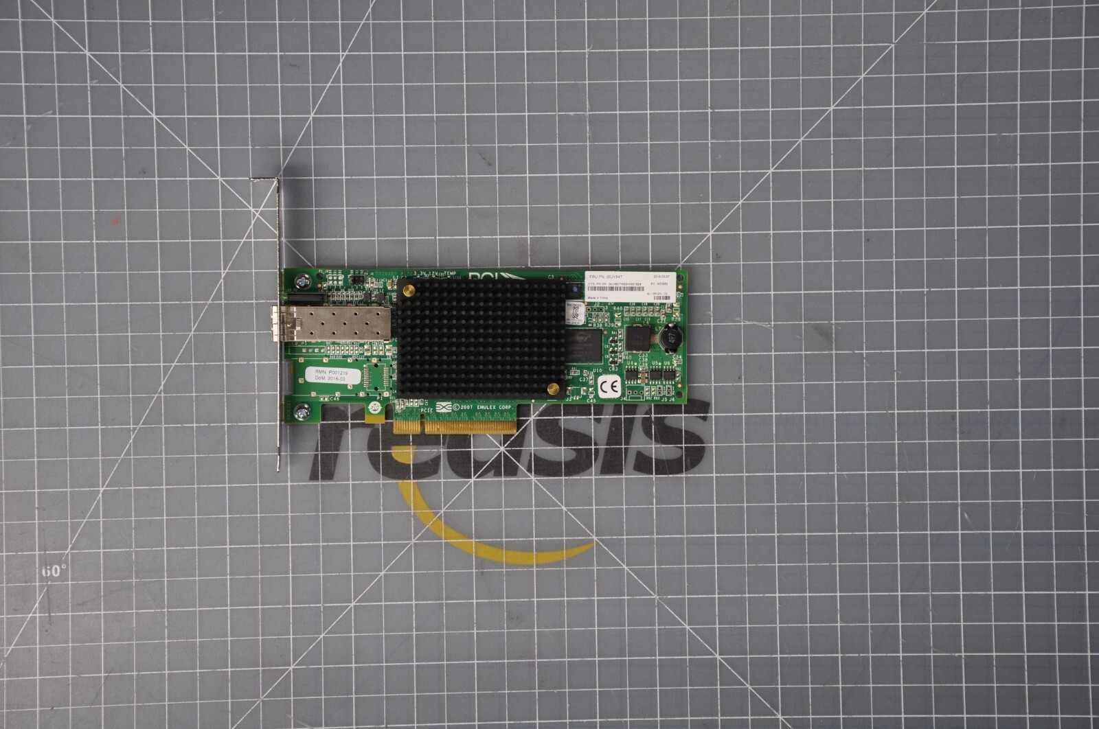 IBM 8Gb 1-Port PCI-E HBA Lightpulse Port Fiber Adapter Grade A 00JY847