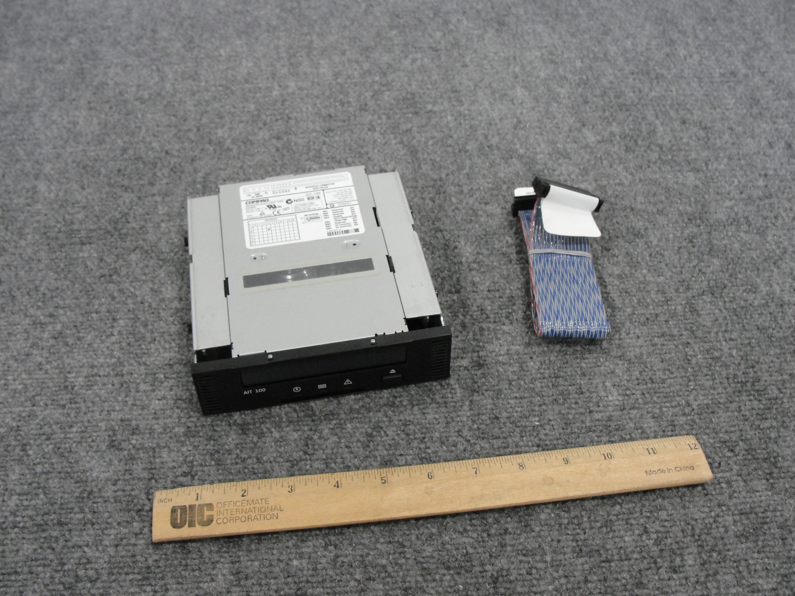 Compaq AIT 100 SCSI Internal Tape Drive (249158-006) w/Cable 