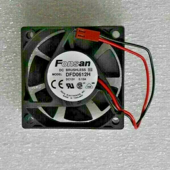 FONSAN Cooling Fan BRUSHLESS DC 12V 2 PIN  DFD0612H
