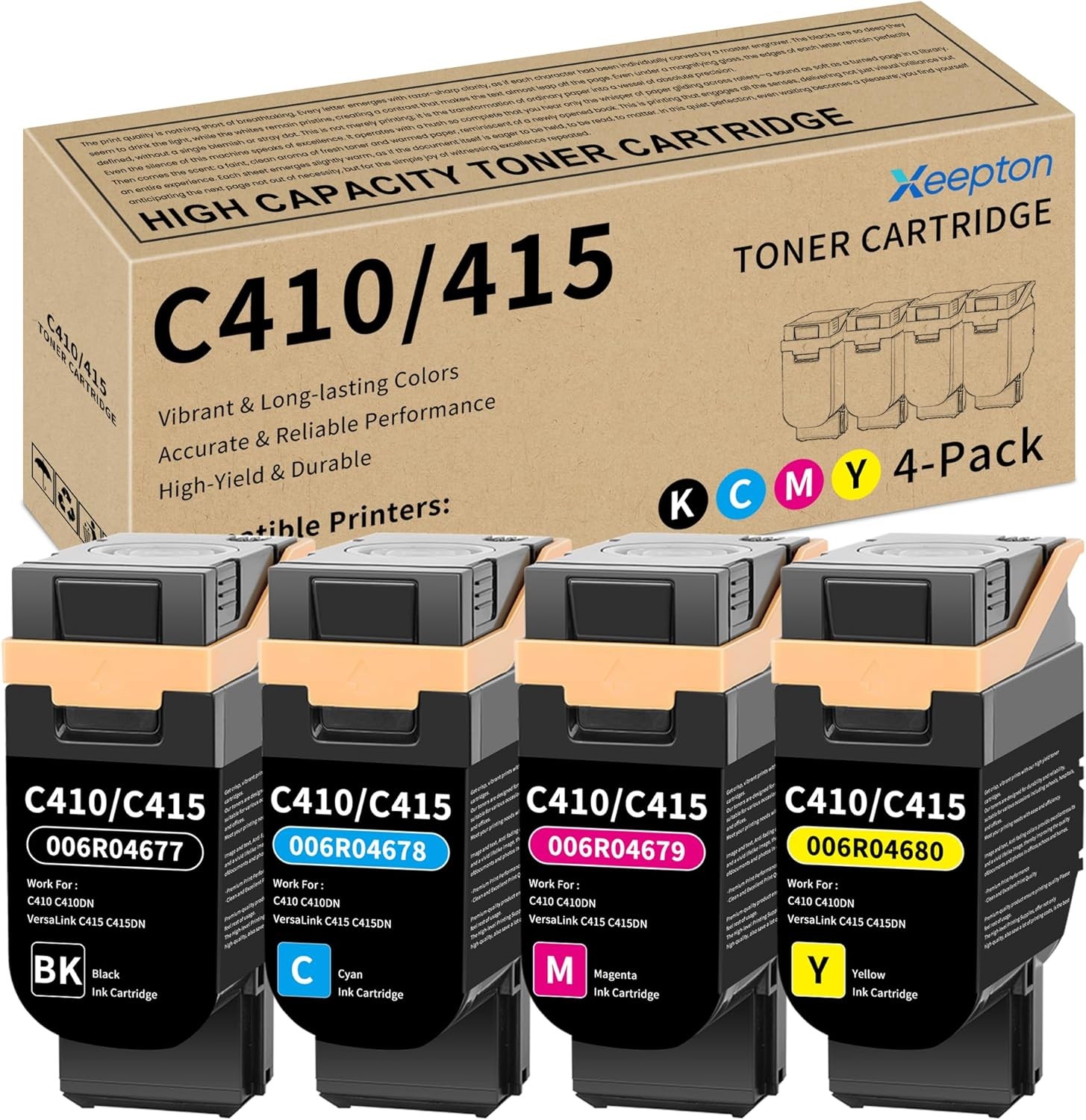 C410 C415 High Yield Toner Cartridge Xerox VersaLink C410 C410DN C415 C415DN