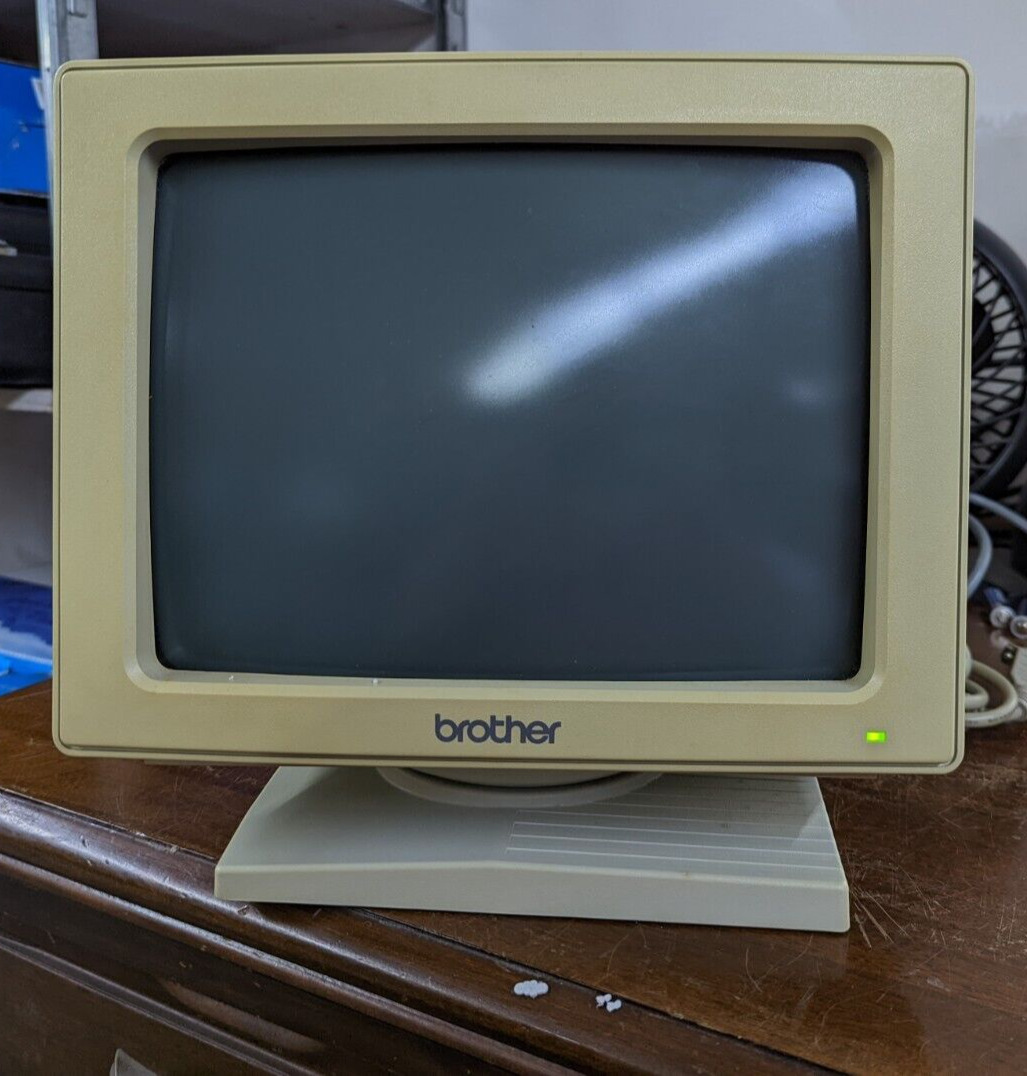 Vintage Brother CT-1050 Monitor Display  - Pre-Owned