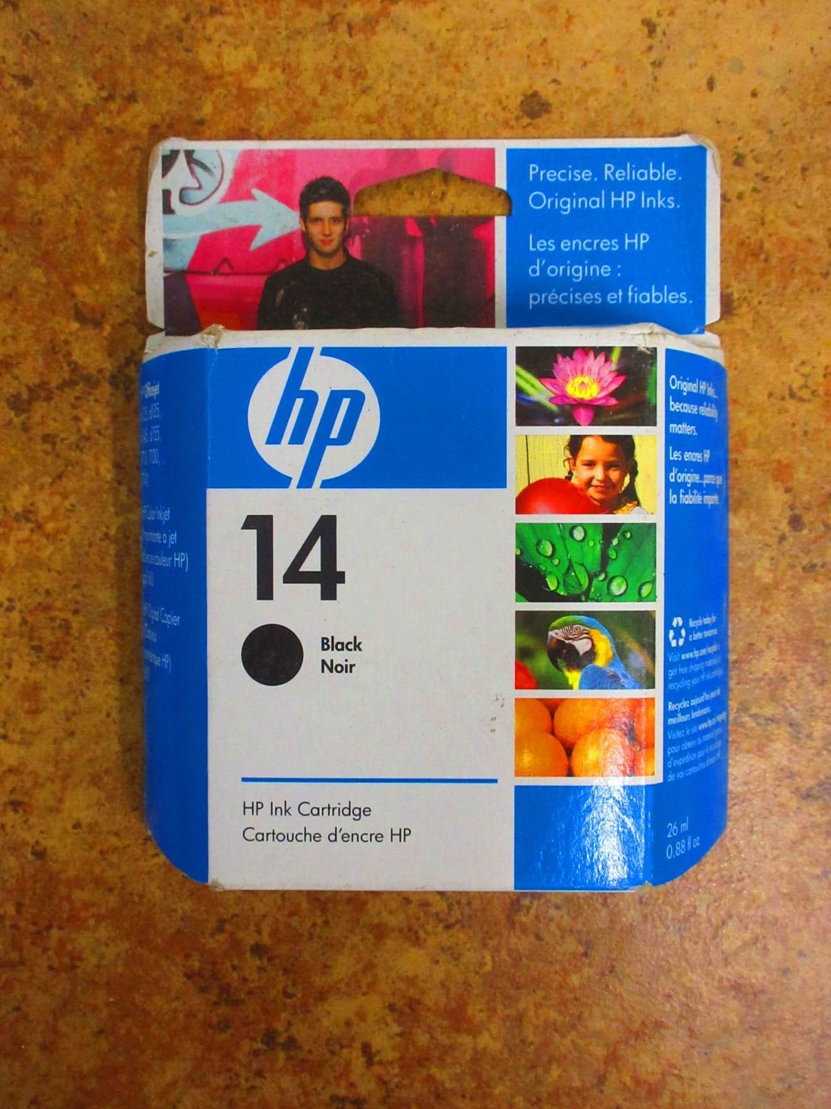 HP 14 C5011DN Black Print Cartridge Sealed INK