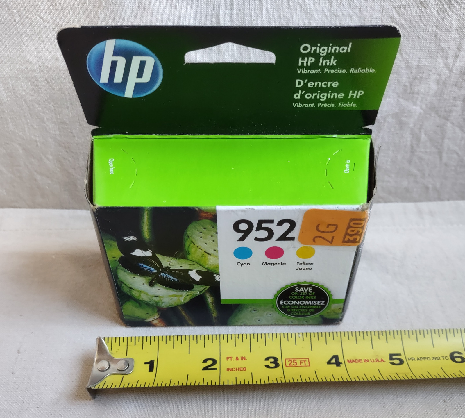 Genuine HP 952 Cyan Magenta & Yellow (CMY) Ink Cartridges Exp 2021/09 NEW Sealed