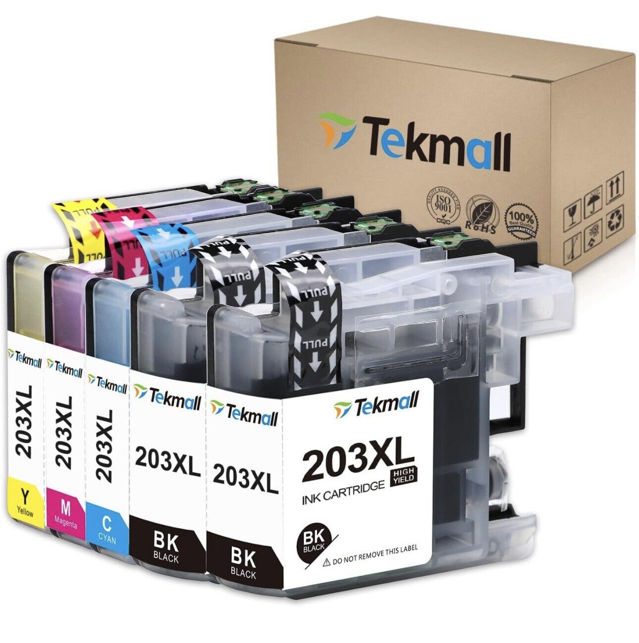 Tekmall Compatible Ink Cartridges for LC203XL LC 203 LC203 LC201 LC205 for MFC-J