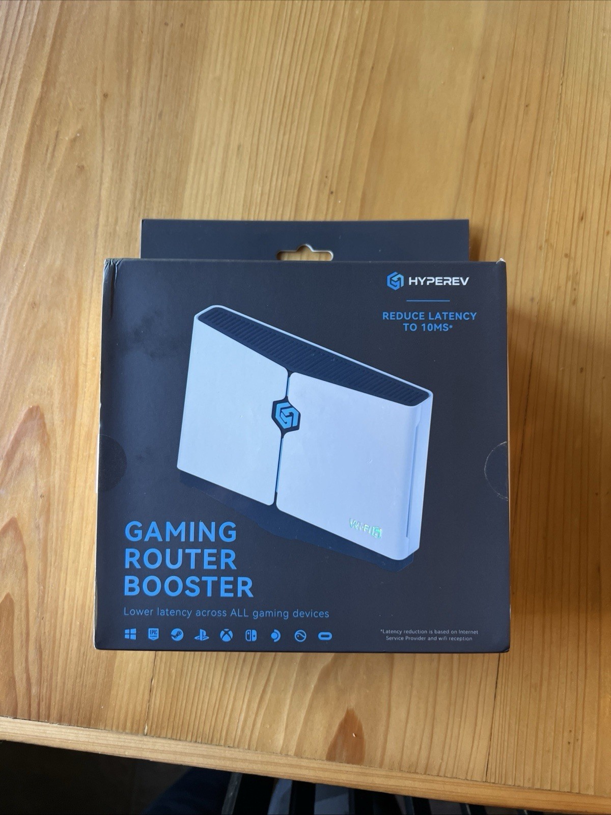 HYPEREV Reduce Lag Gaming Router WiFi 6 Dual Band High Speed Low Latency