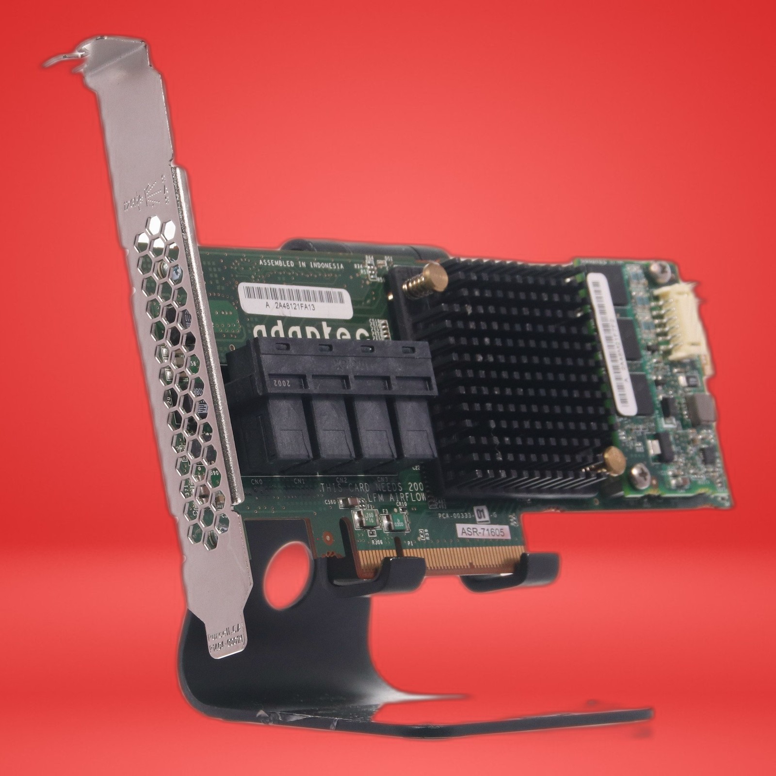 Adaptec ASR-71605 16-Port 1Gbps PCIe RAID Card High Profile