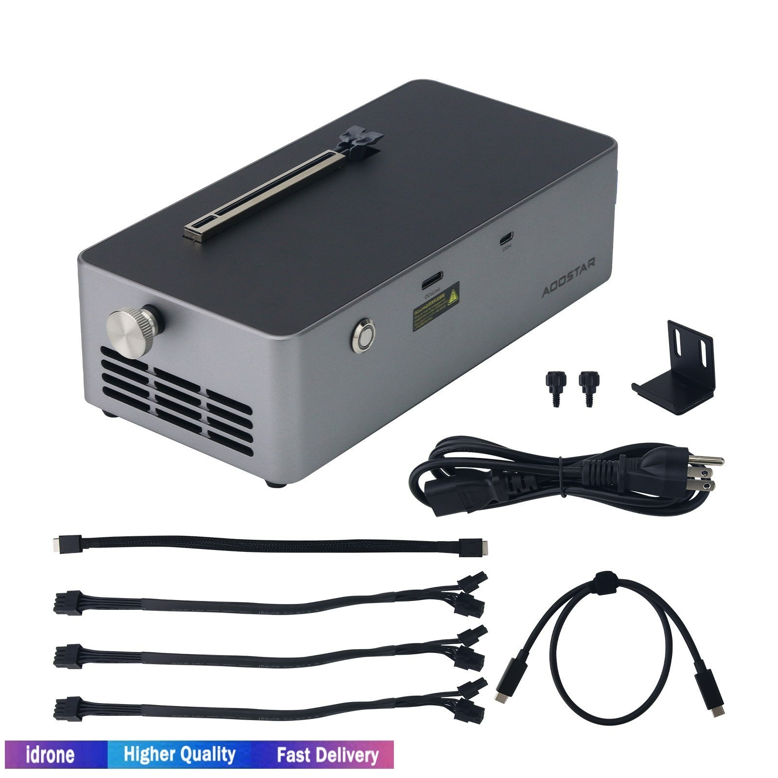 GPU Expansion Dock Built-in 800W PSU OCUlink USB4 Fits for AMD Intel NVIDIA
