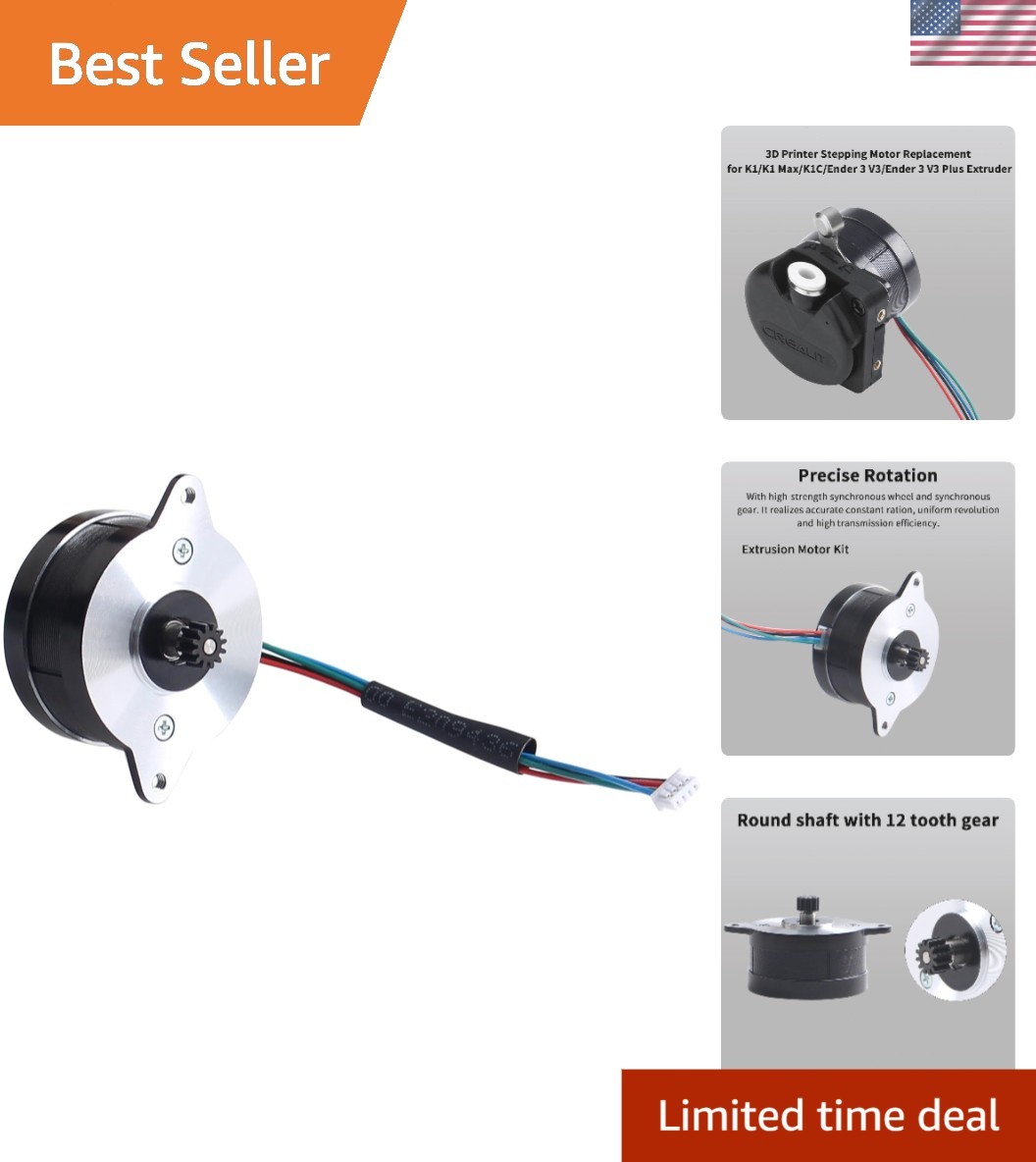 3D Printer Motor Crealty K1 Max Extruder Stepper Motor Replacement