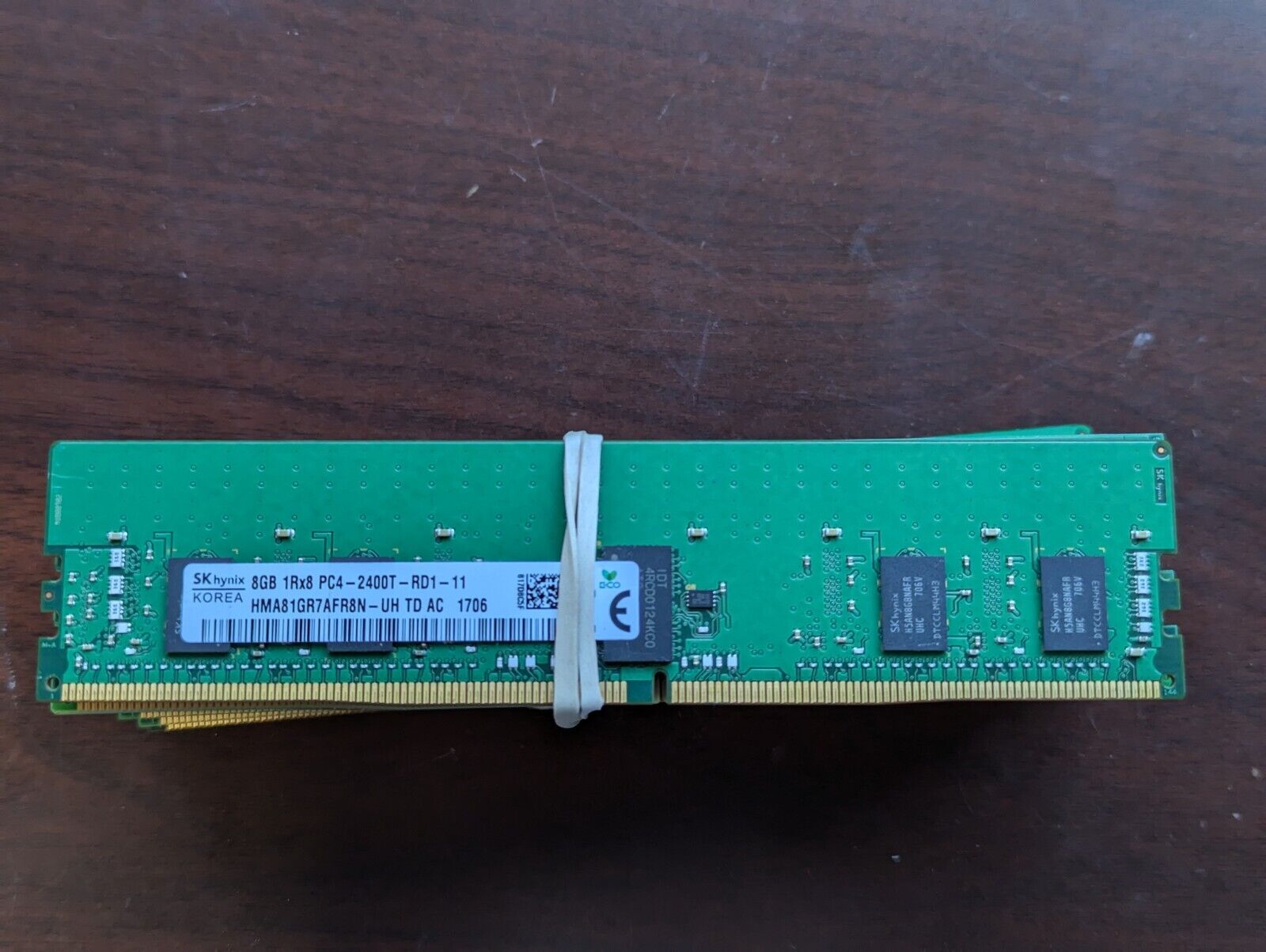 Lot of  15 x 8GB PC4-2400T (DDR4-19200) MIXED Major Brands Desktop Memory RAM