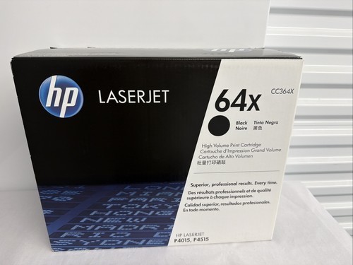 HP 64X High Volume Print Black Cartridge CC364X LaserJet P4015, P4515