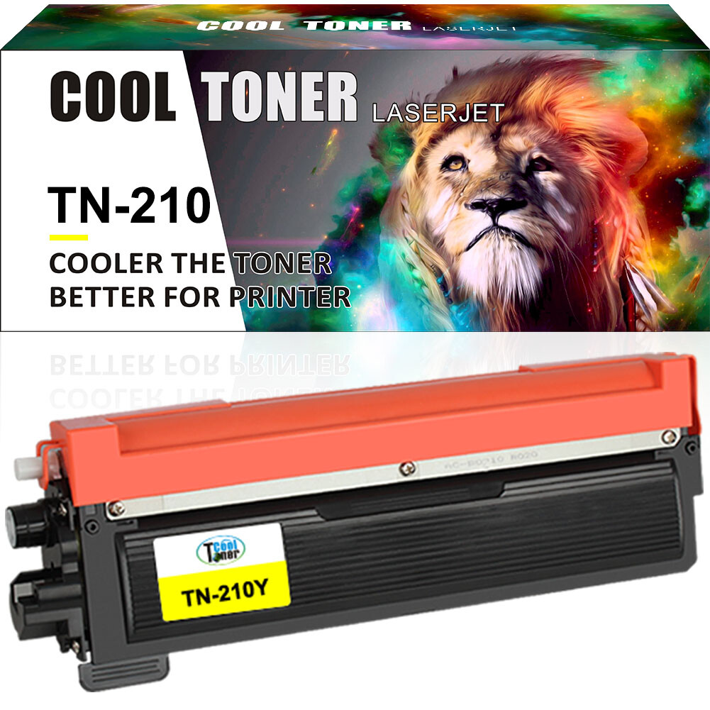 1 Pack TN210 Yellow Toner Compatible With Brother HL-3040CN HL-3045CN HL-3070CW