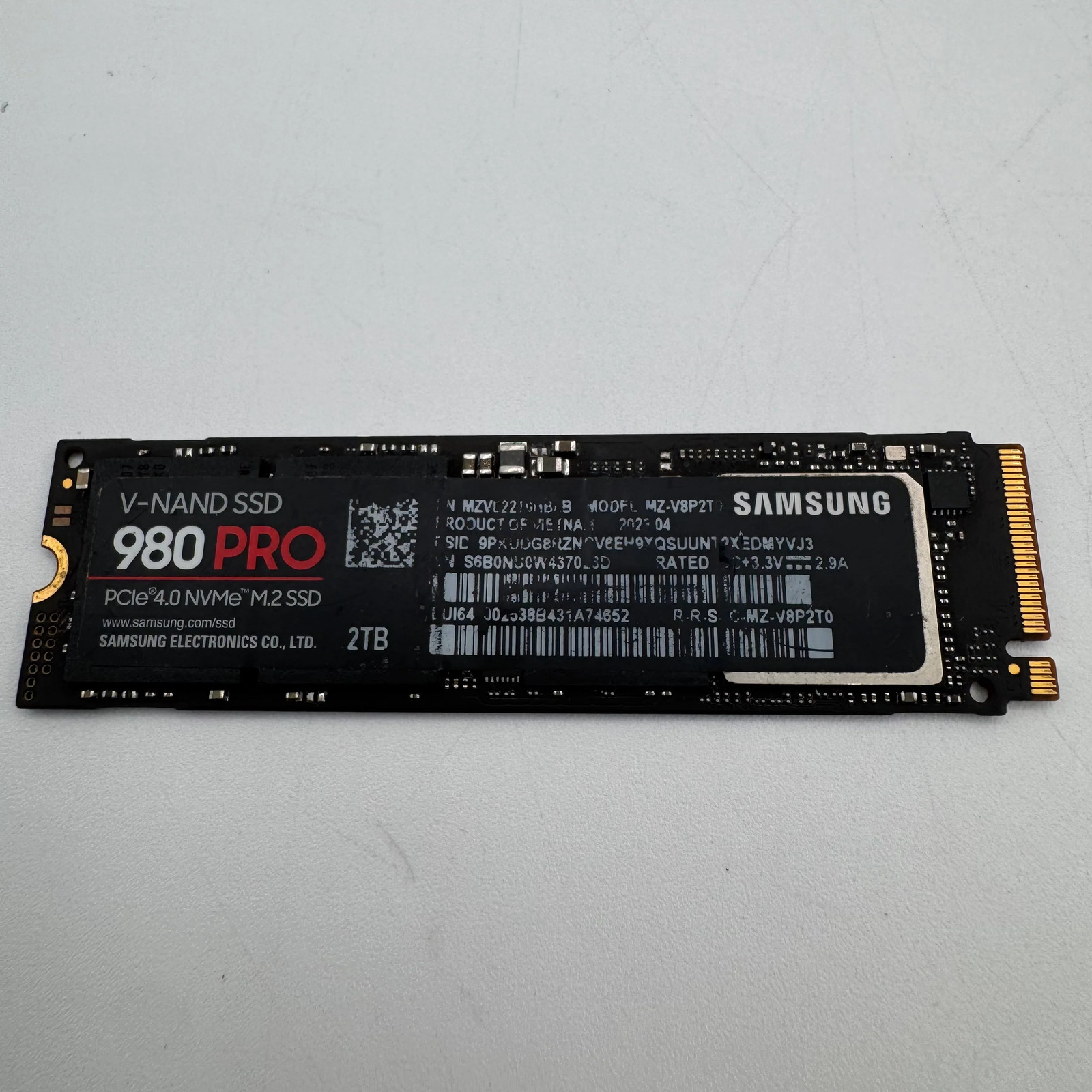 Samsung 980 PRO 2TB PCIe 4.0 M.2 SSD