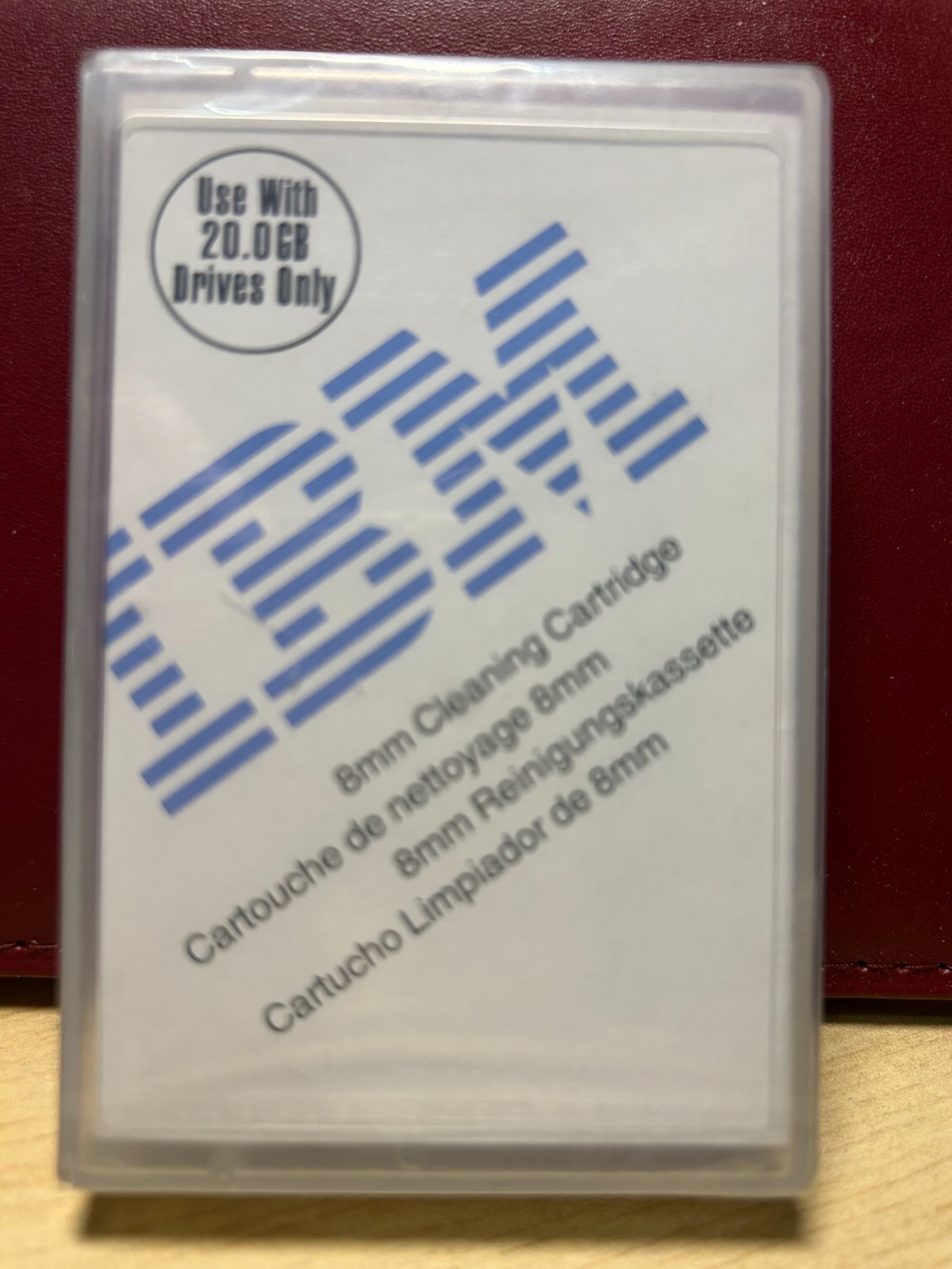 IBM 8mm Cleaning Cartridge 59H2898 new  Factory Sealed -P59H2898  Fast shipping.