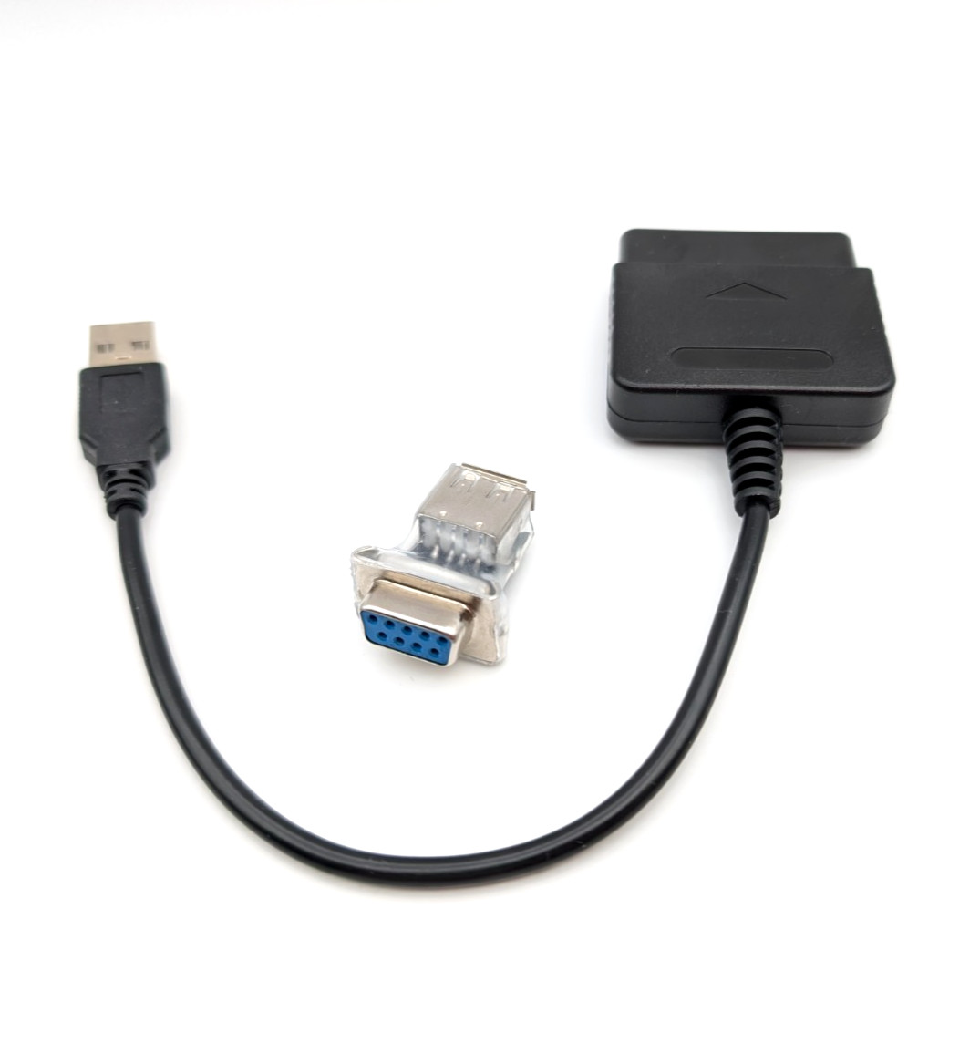 Commodore Amiga PS1 PS2 Controller Adapter - Gamepad Joystick - with CD32 Mode