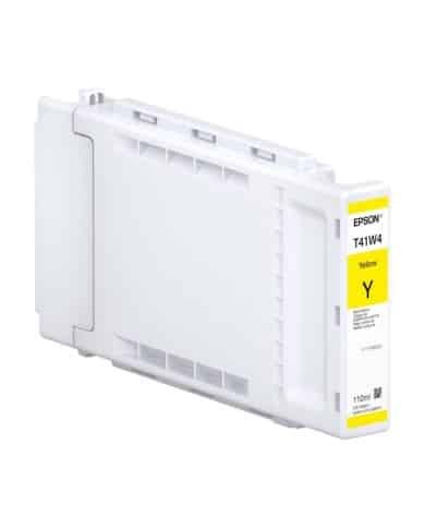 Epson T41W Standard-Capacity 110 mL Yellow Ink Cartridge [T41W420]