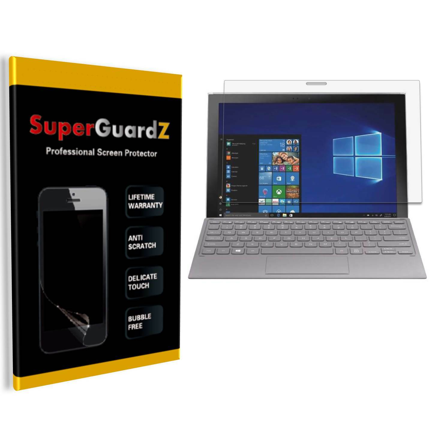 3X SuperGuardZ Clear Screen Protector Guard Shield For Samsung Galaxy Book 2