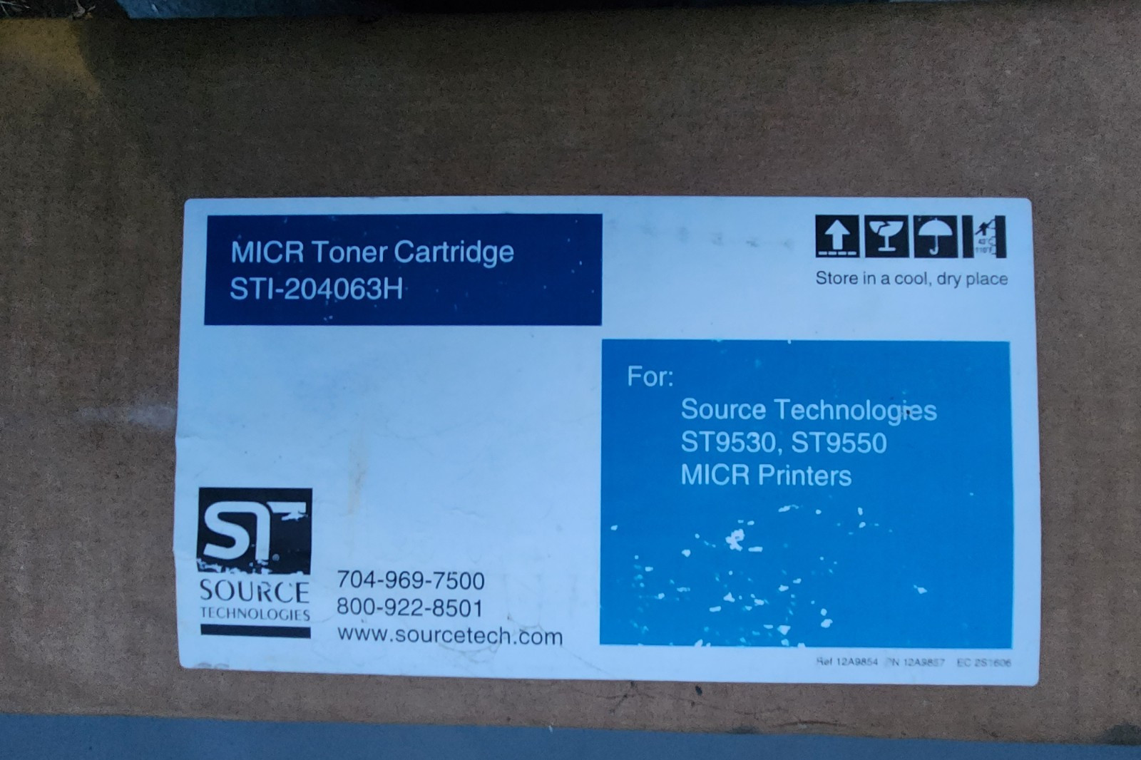 Source Technologies STI-204063H MICR Toner Cartridge for ST9530, ST9550