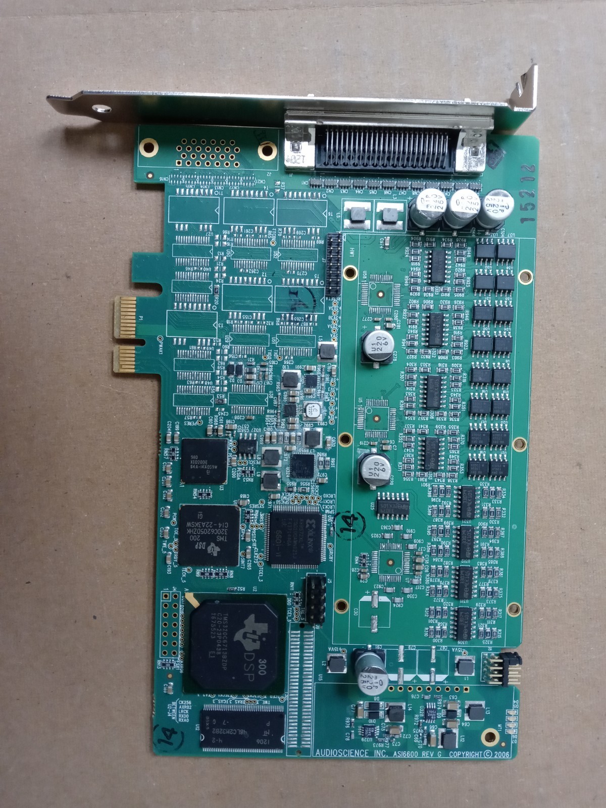 AudioScience ASI6680 PCI Express (PCIe) Audio Card - ASI6680-G3