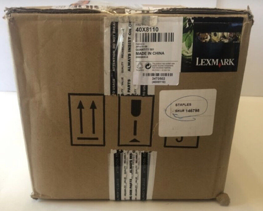 Lexmark 40X8110 (40X5093) Fuser Unit - 110 / 120 Volt open box. Sealed