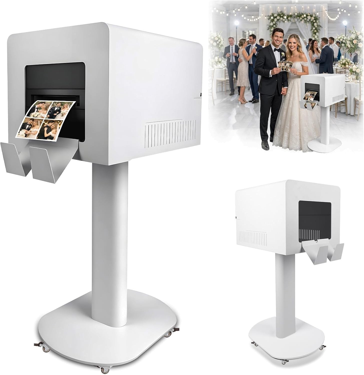 Photo Booth Printer Stand Heavy Duty Metal for DNP DS620 RX1HS QW410 HiTi P525L
