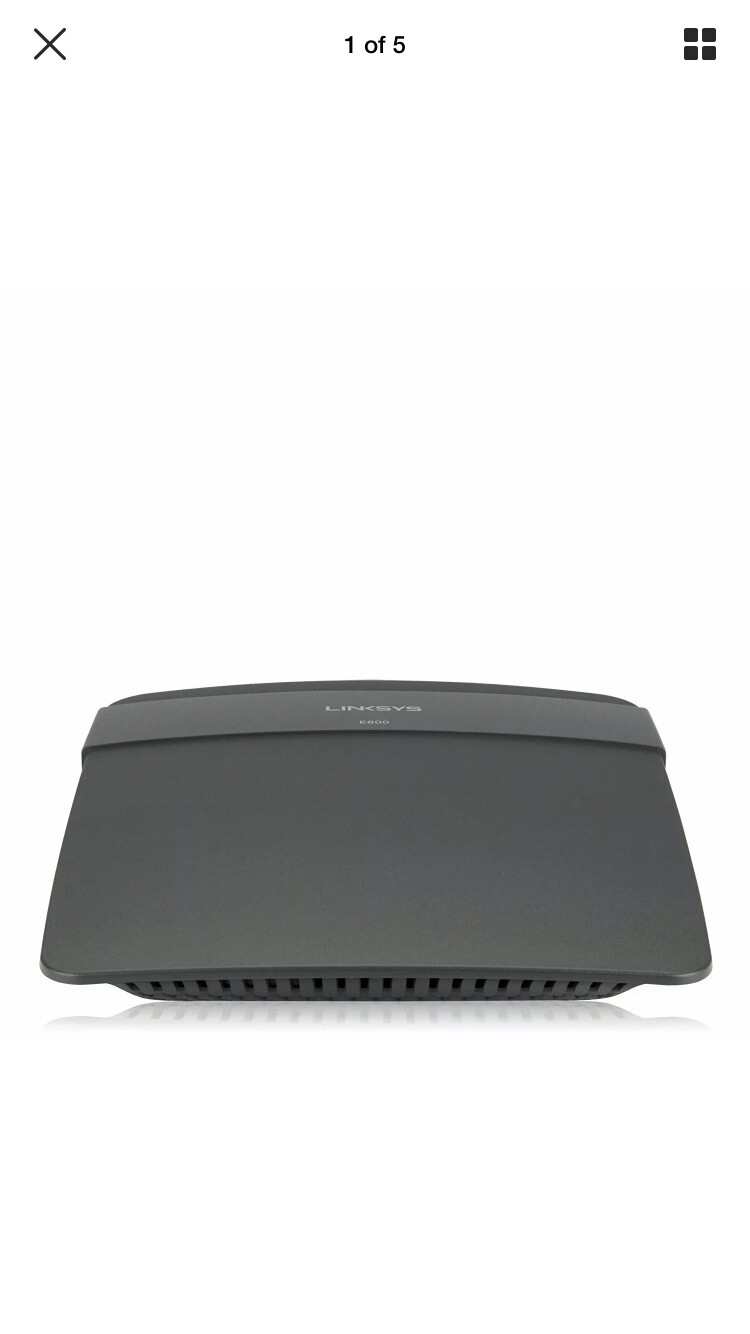 Linksys N150 Wi-Fi Wireless Router (E800) brand New SEALED SHIPS PRIORITY FREE