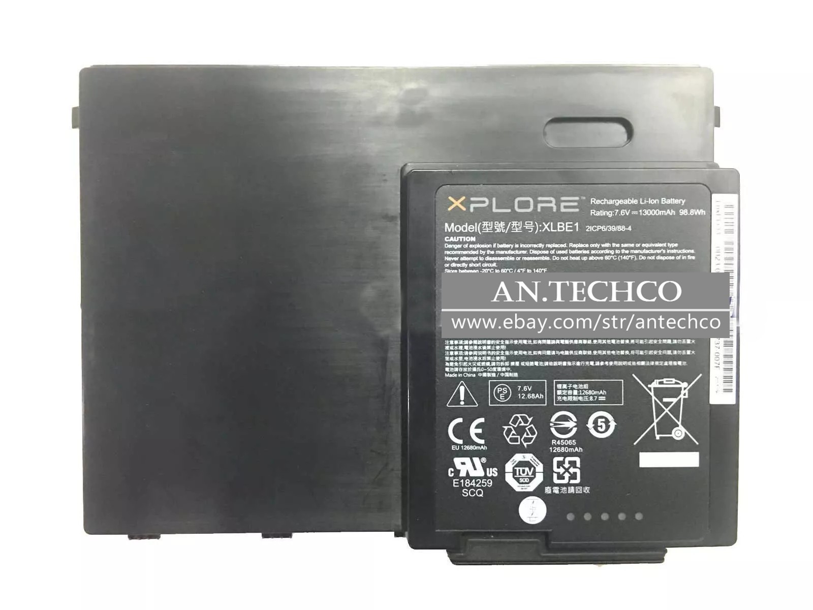 NEW XLBE1 LynPL03 Battery For Zebra XPLORE XSlate L10 Tablets 7.6V 13000mAh