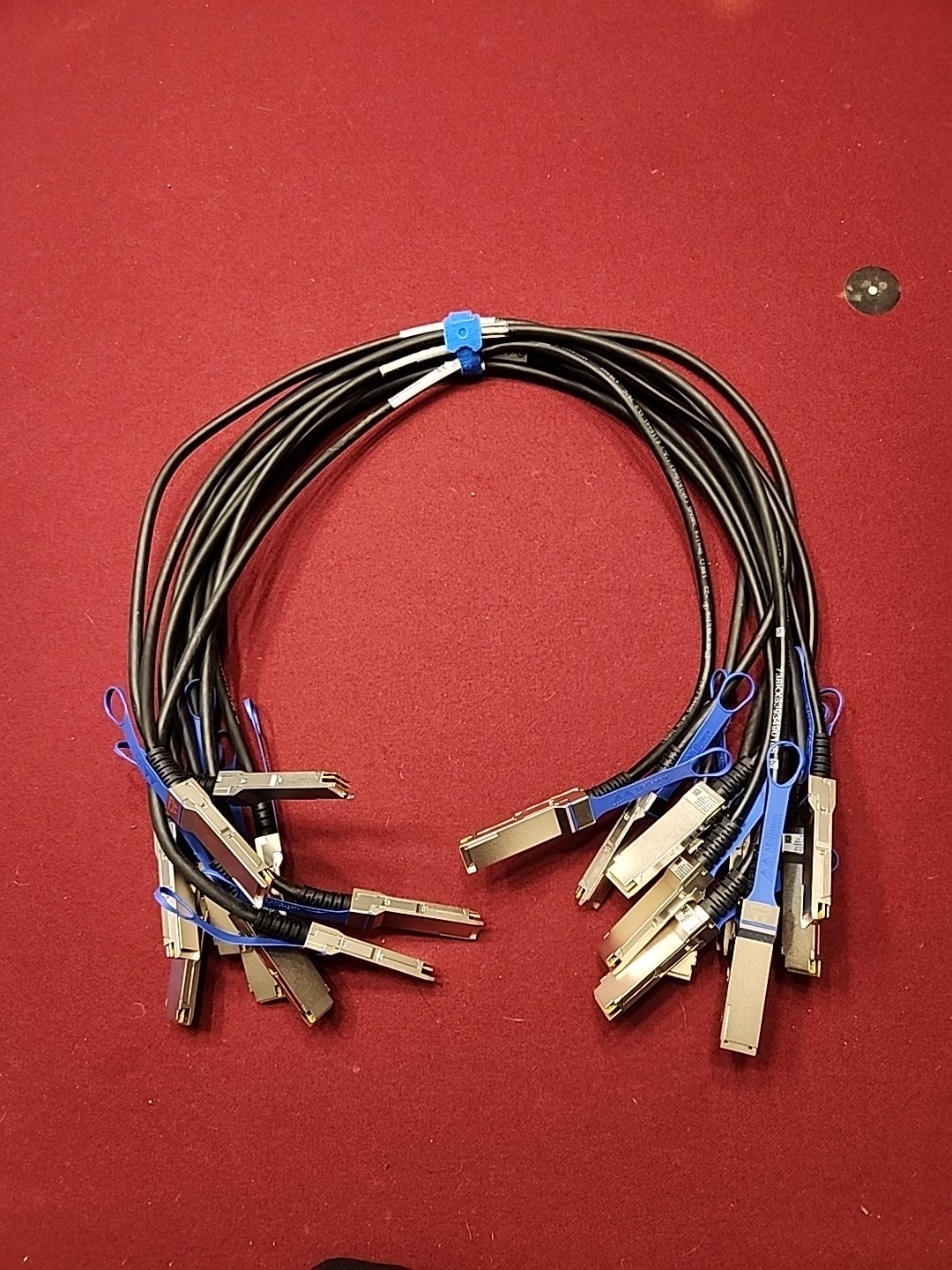 Lot Of 10 Mellanox MCP1600-E001 30 AWG
