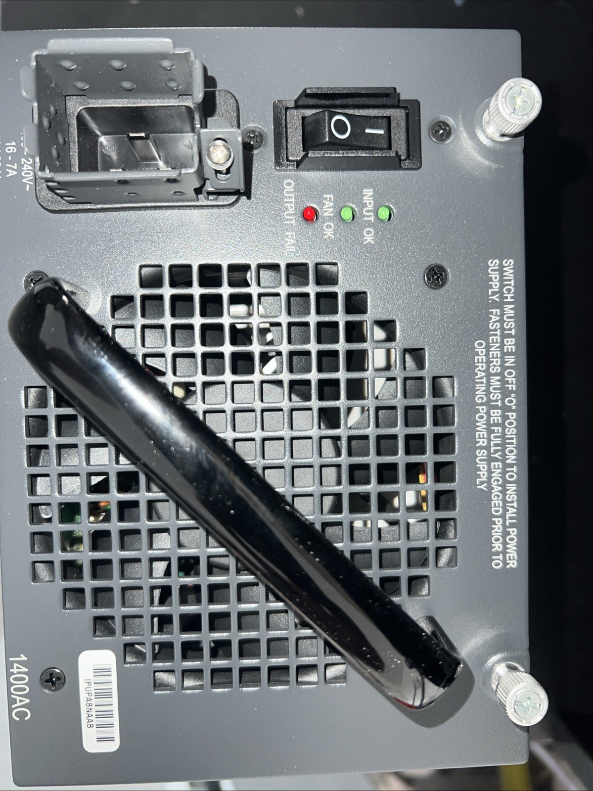 NEW OPEN BOX Cisco Catalyst 4500 PWR-C45-1400AC 1400 Watt Power Supply.