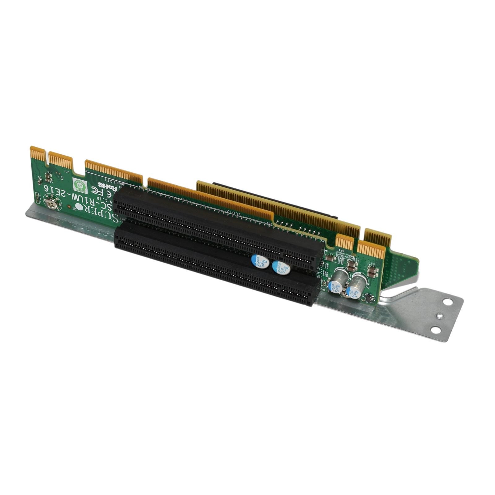 Supermicro RSC-R1UW-2E16/RSC-R1UW-E8R 1U WIO & PCI-Express x16/x8 Riser Cards