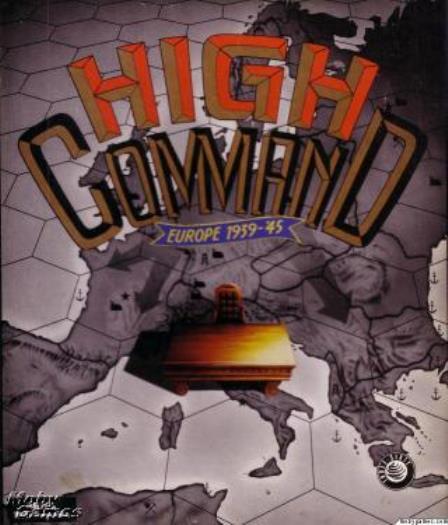 High Command: Europe 1939-45 PC CD leader of Allied or Axis strategy war game