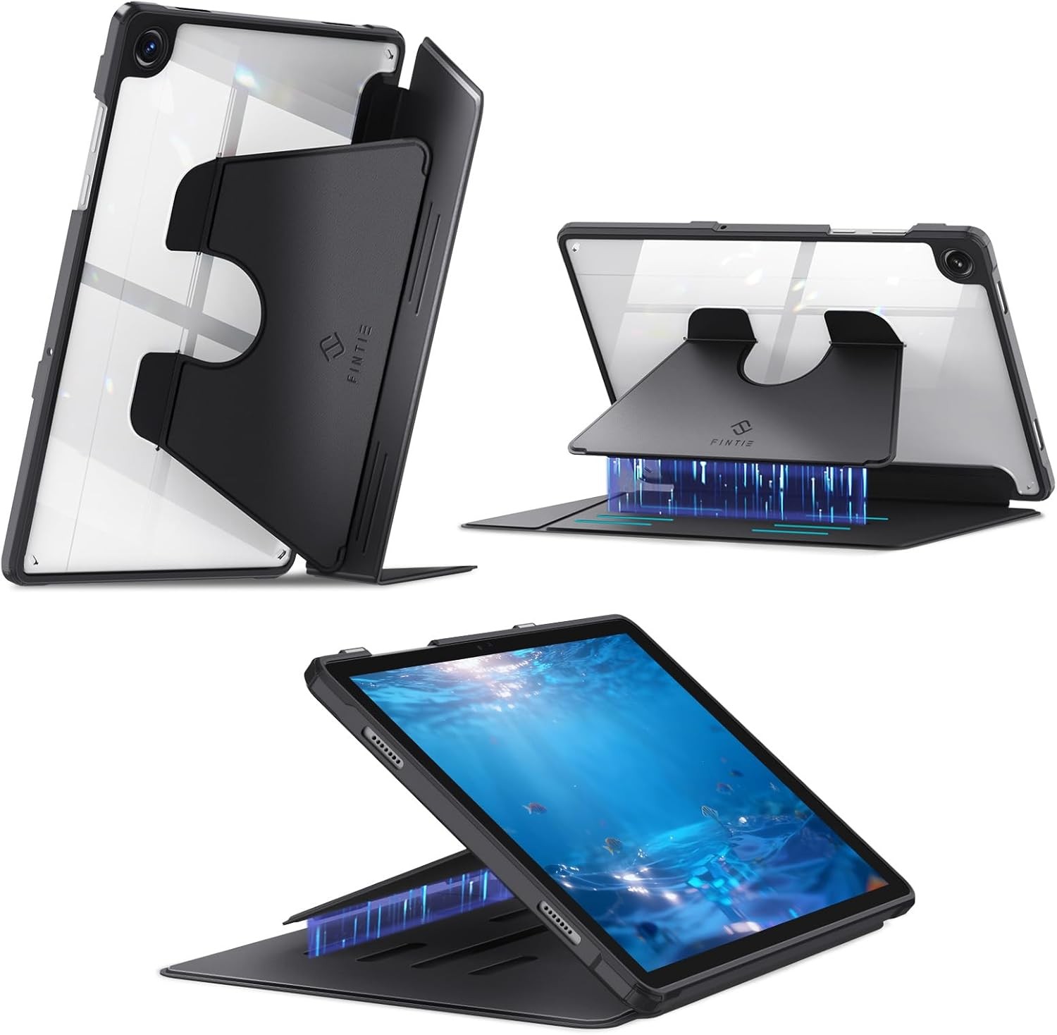 Vertical Stand Case for Samsung Galaxy Tab A9 Plus/A9+ 5G 11 Inch 2023 Cover