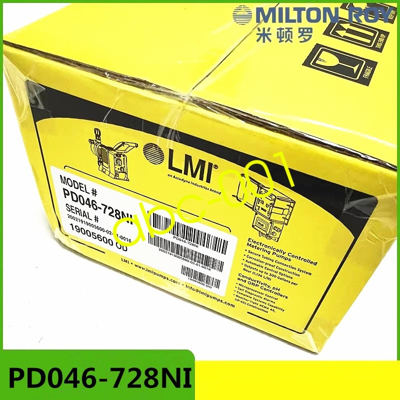 1pcs New MILTON ROY LMI Electromagnetic Diaphragm Metering Pump PD046-728NI